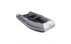 Лодка Таймень NX 3400 НДНД PRO"Комби" графит/черный