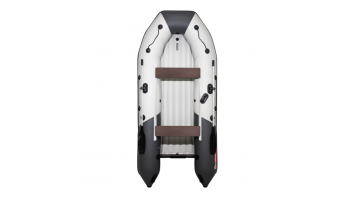 Лодка Таймень NX 3400 НДНД PRO "Комби" светло-серый/графит