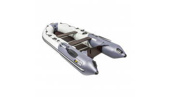 Лодка Ривьера Компакт 3600 СК Компакт «Комби» светло-серый/графит