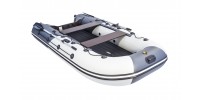 Лодка Ривьера 3200 НДНД Гидролыжа комби светло-серый/графит   