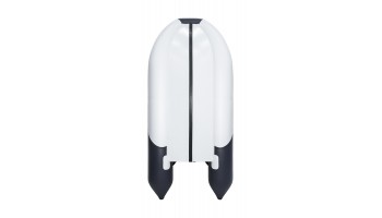 Лодка Ривьера Компакт 3400 СК "Комби"  светло-серый/черный