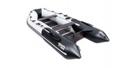Лодка Ривьера Компакт 3600 СК комби светло-серый/черный